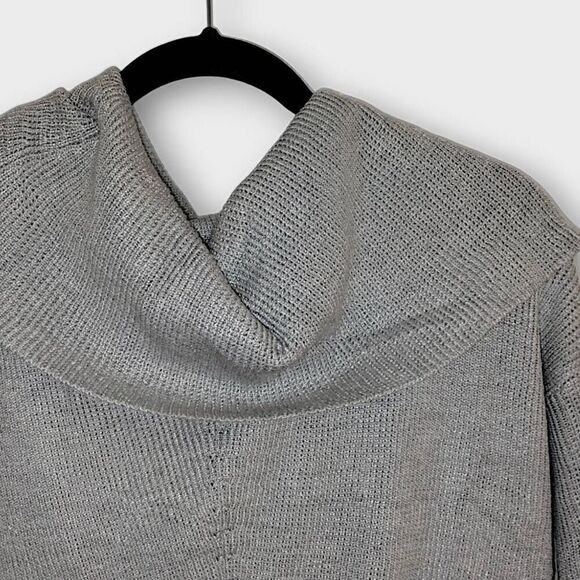 Baccari Womens Sweater Dress Sz XS-M Slouch Turtleneck Long Sleeve Pullover Knit - Picture 4 of 13